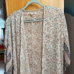 Light colorful cardigan